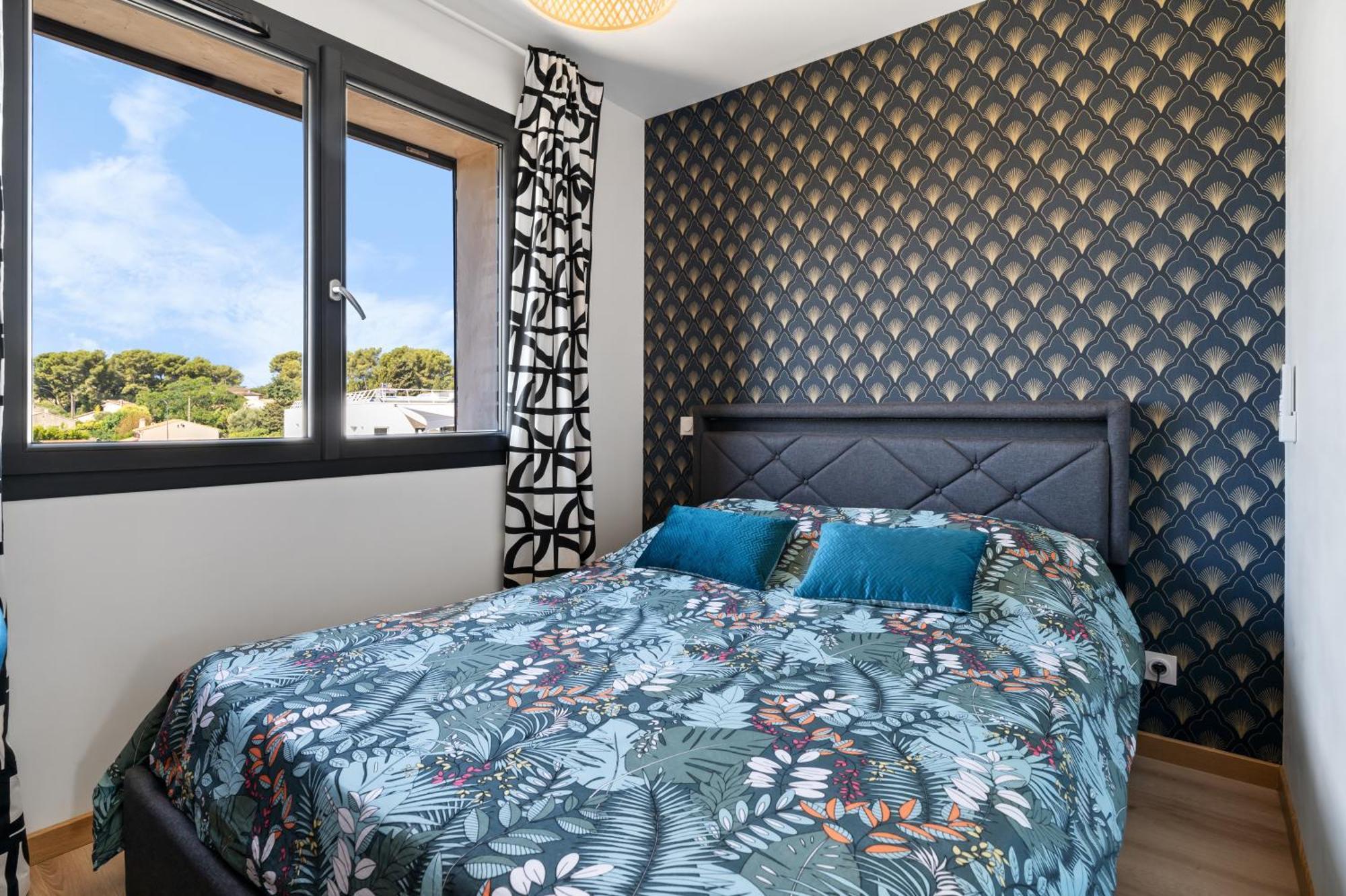 Reves Bleus, T2 Proche Des Sablettes, Clim, Wifi, Place De Parking Apartment La Seyne-sur-Mer