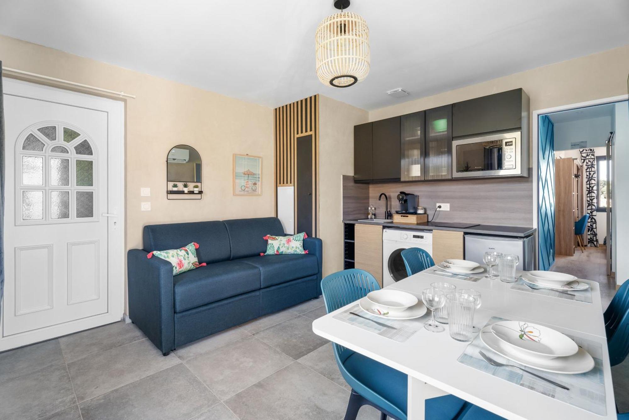Reves Bleus, T2 Proche Des Sablettes, Clim, Wifi, Place De Parking * La Seyne-sur-Mer