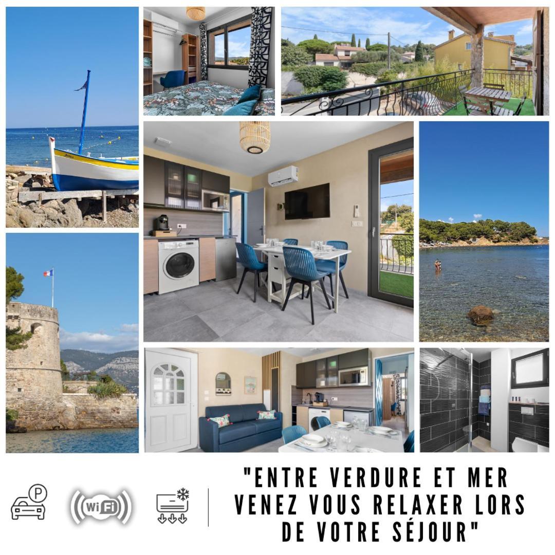 Appartement Reves Bleus, T2 Proche Des Sablettes, Clim, Wifi, Place De Parking La Seyne-sur-Mer